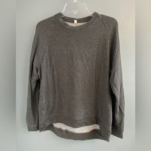 Lou & Grey charcoal sweatshirt